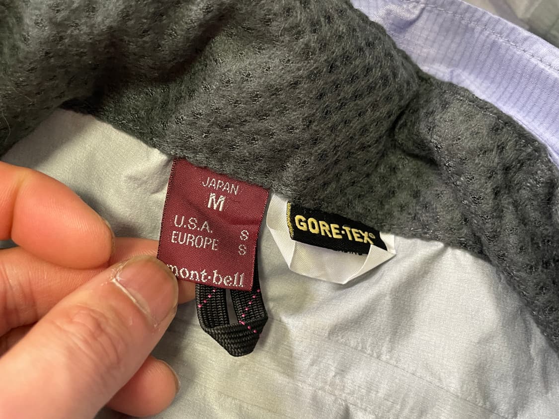 몽벨 재팬 고어텍스 후드 쉘 자켓 상품이미지4