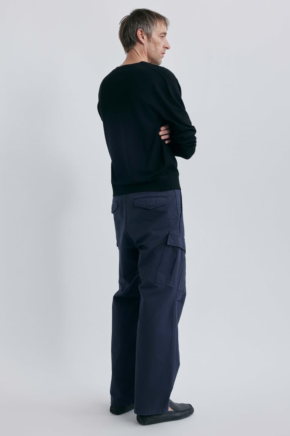 포터리 가먼트 워시드 카고팬츠 [다크네이비/2]  상품이미지3