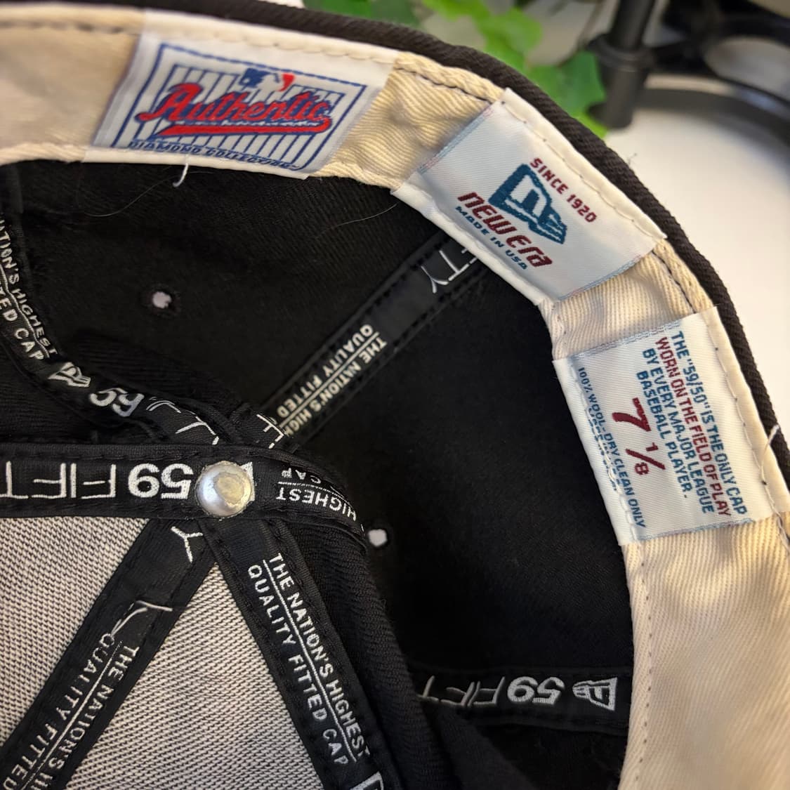 90s USA 뉴에라 시카고화이트 삭스 59fifty 상품이미지2