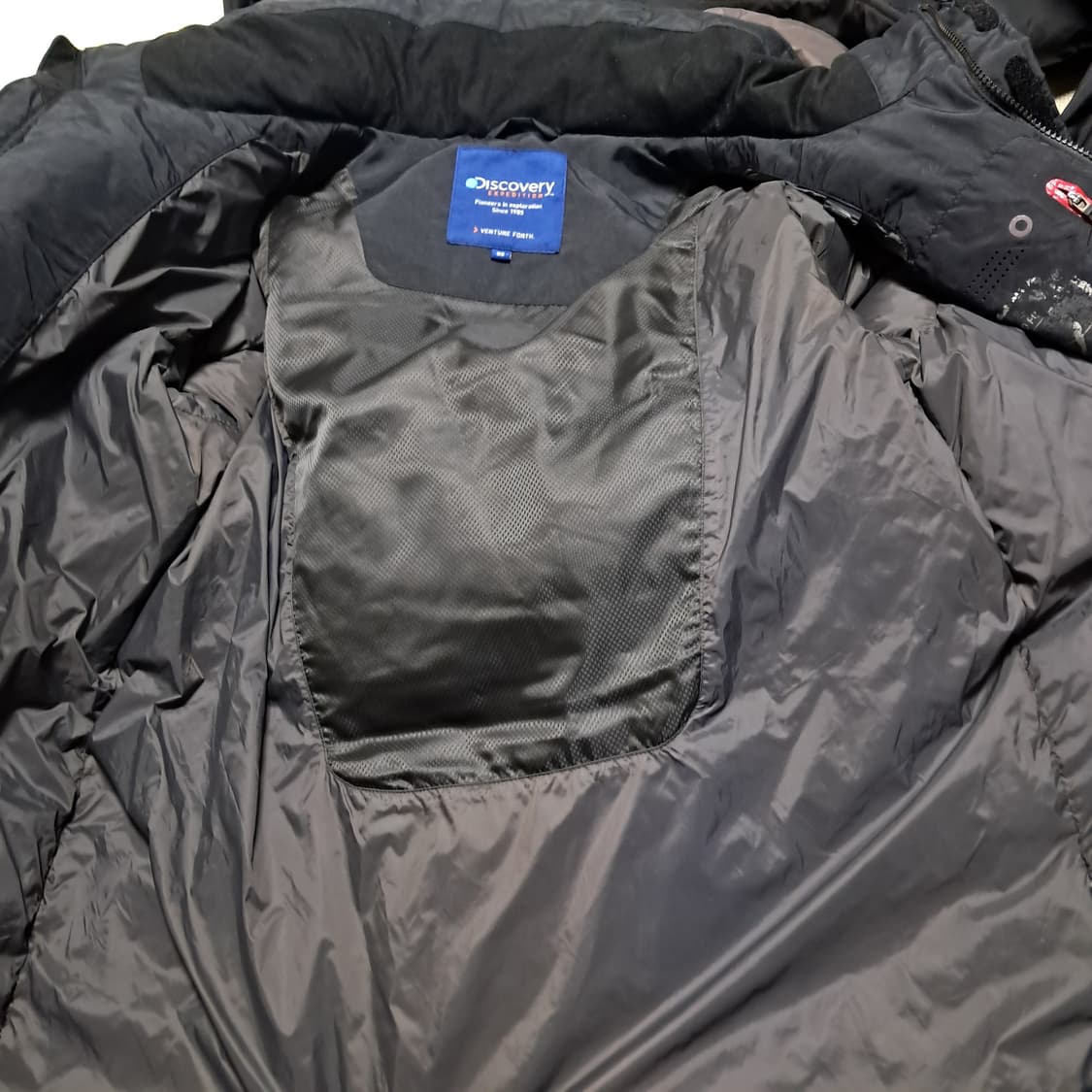 디스커버리 남성 너구리퍼 구스다운 패딩 95 상품이미지6