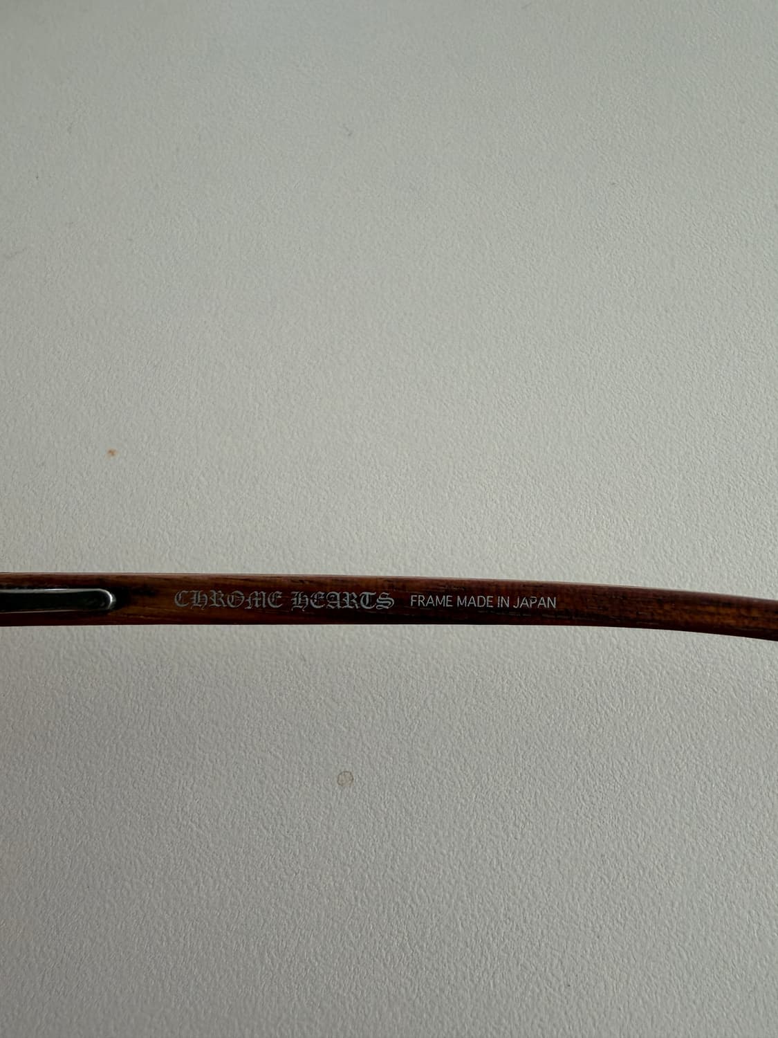 크롬하츠 clerrd 무테 우드 나무 안경 상품이미지2