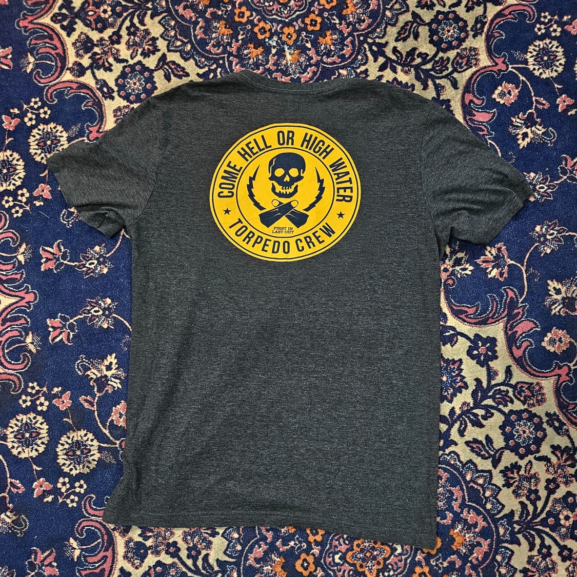 파타고니아 스컬 백로고 라운드넥 슬림 티셔츠 상품이미지1