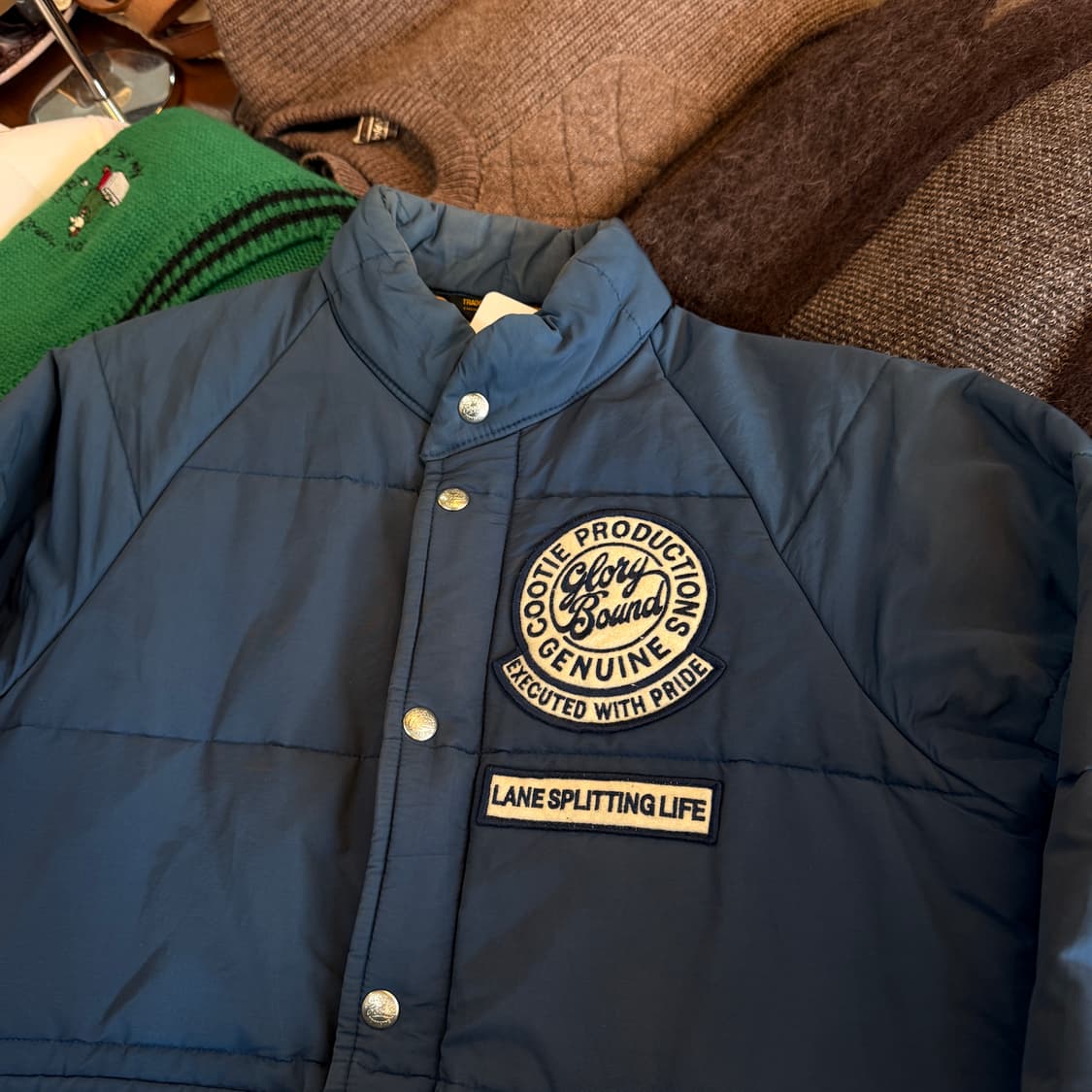 쿠티 프로덕션 모터사이클 자켓 S 상품이미지5