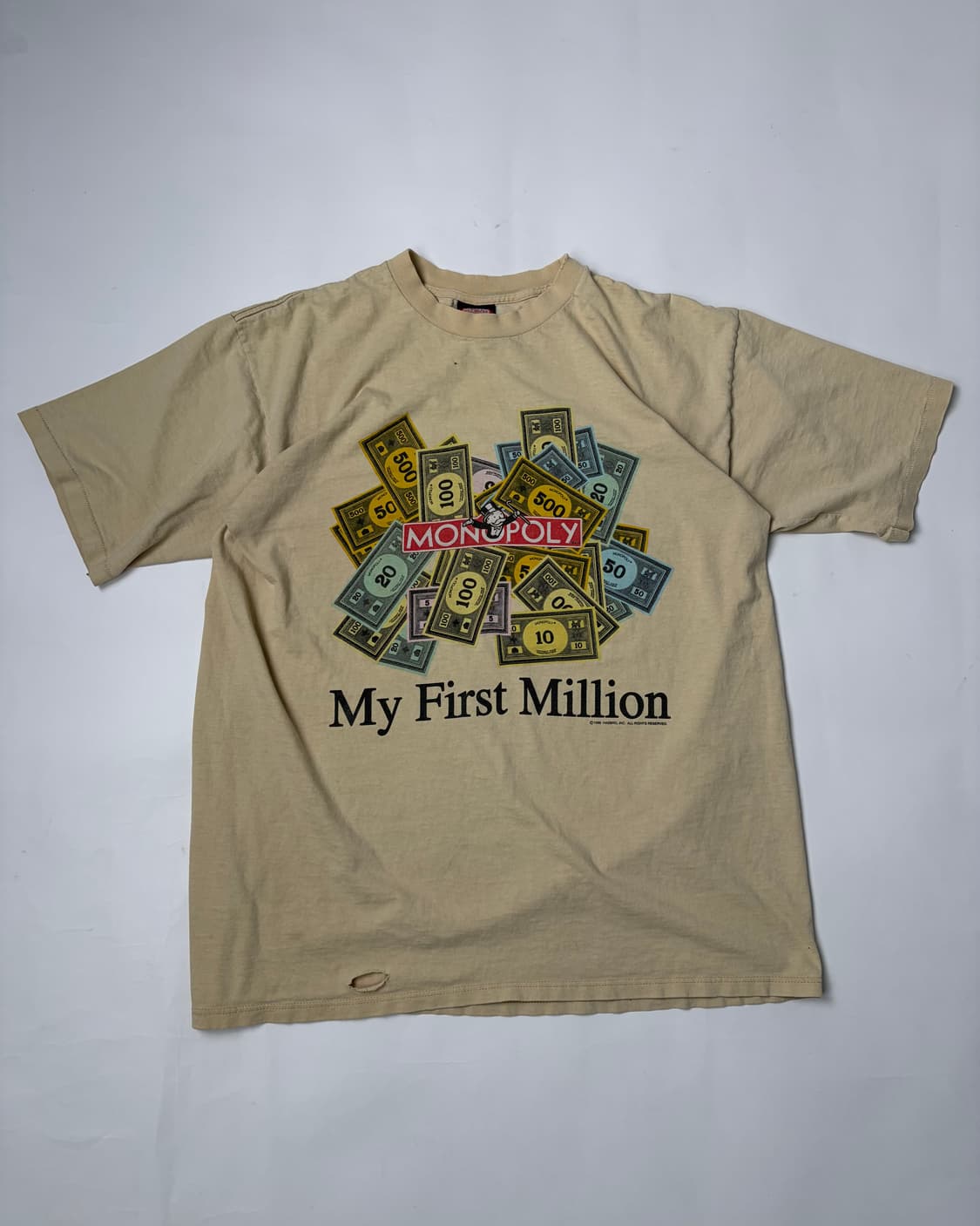 90s Monopoly Tee (beige) 상품이미지1