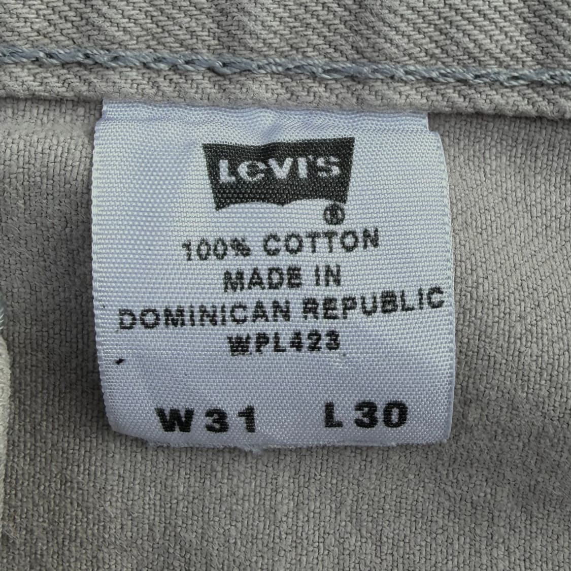 00s 리바이스 501 라이트 그레이 워싱 데님 (32)   상품이미지8