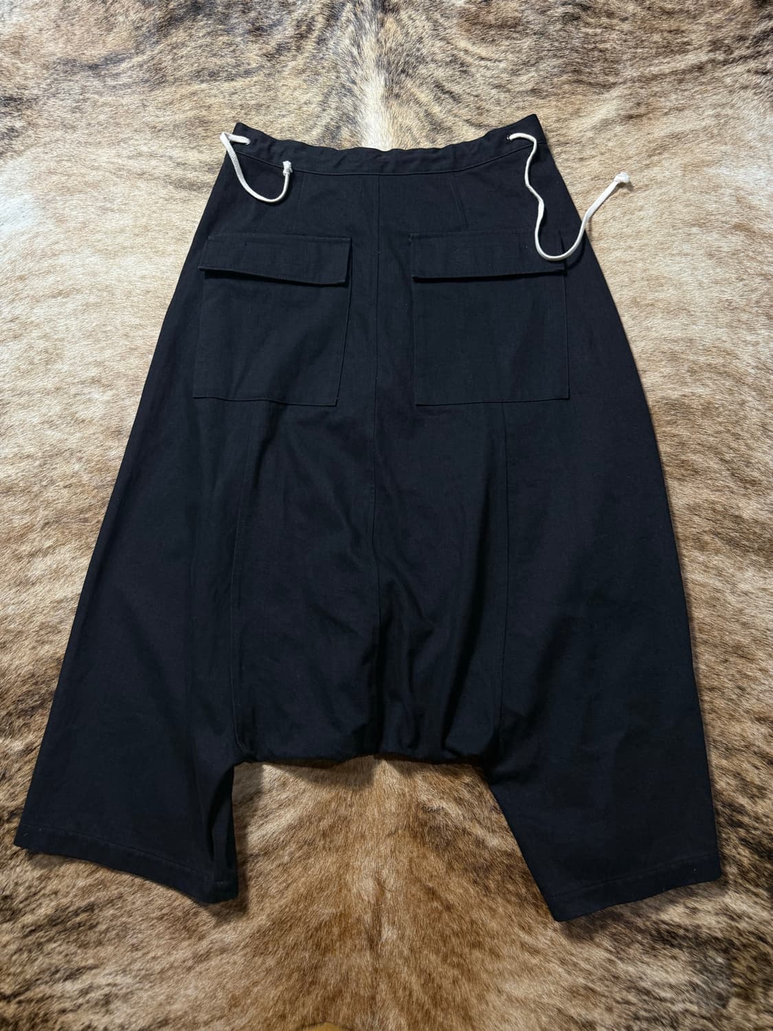 Yohji Yamamoto 드레이프 사루엘 팬츠 상품이미지5