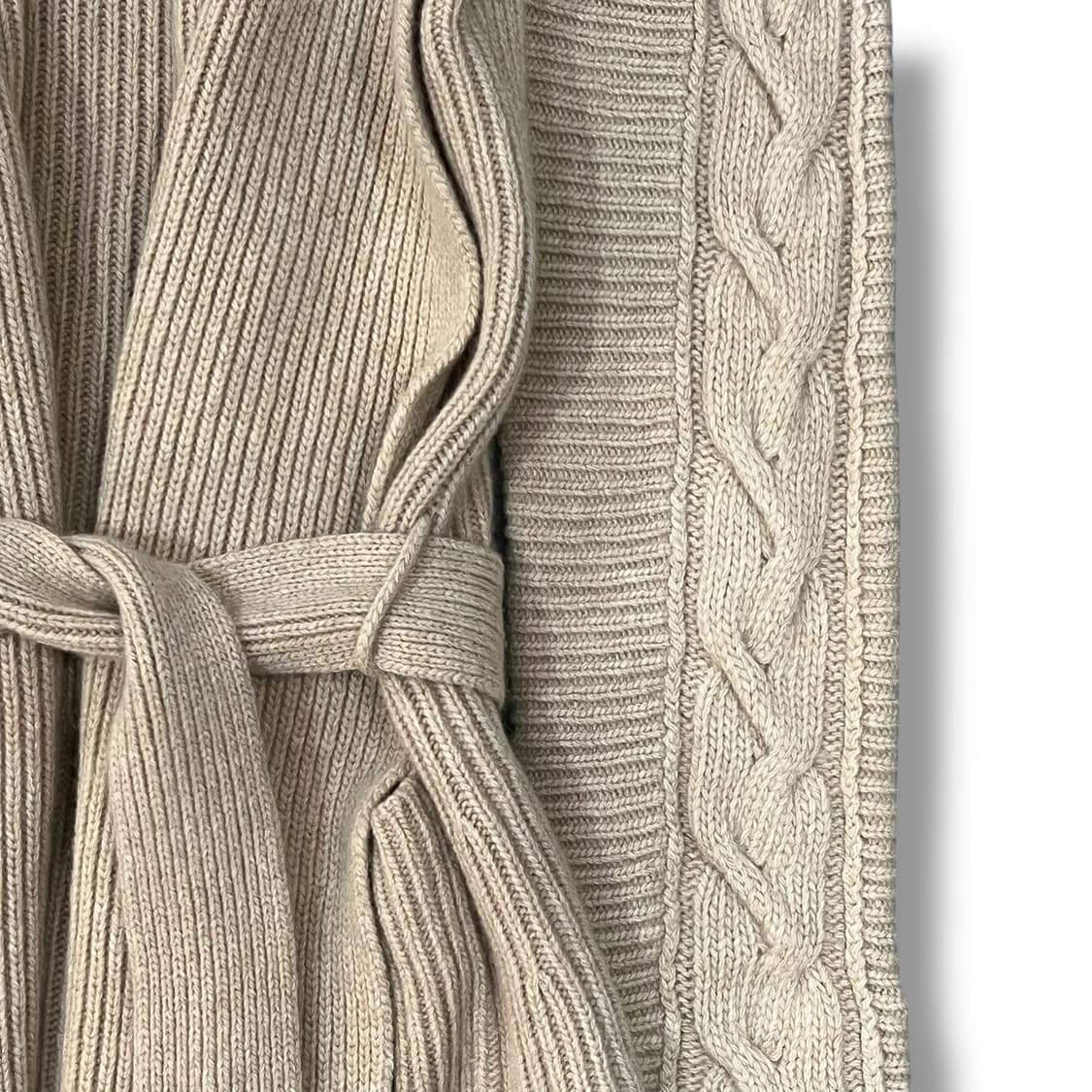  막스마라 벨티드 롱 가디건 y14213 상품이미지5