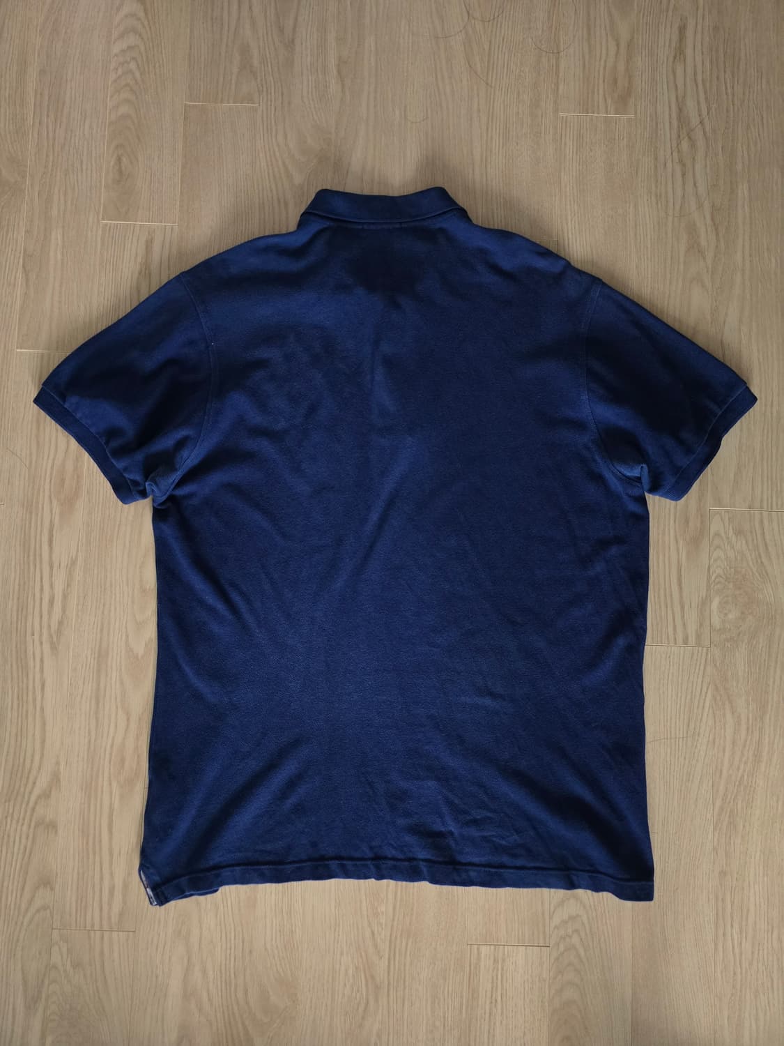 버버리 폰트 각인 반팔 카라티셔츠 XL 상품이미지3