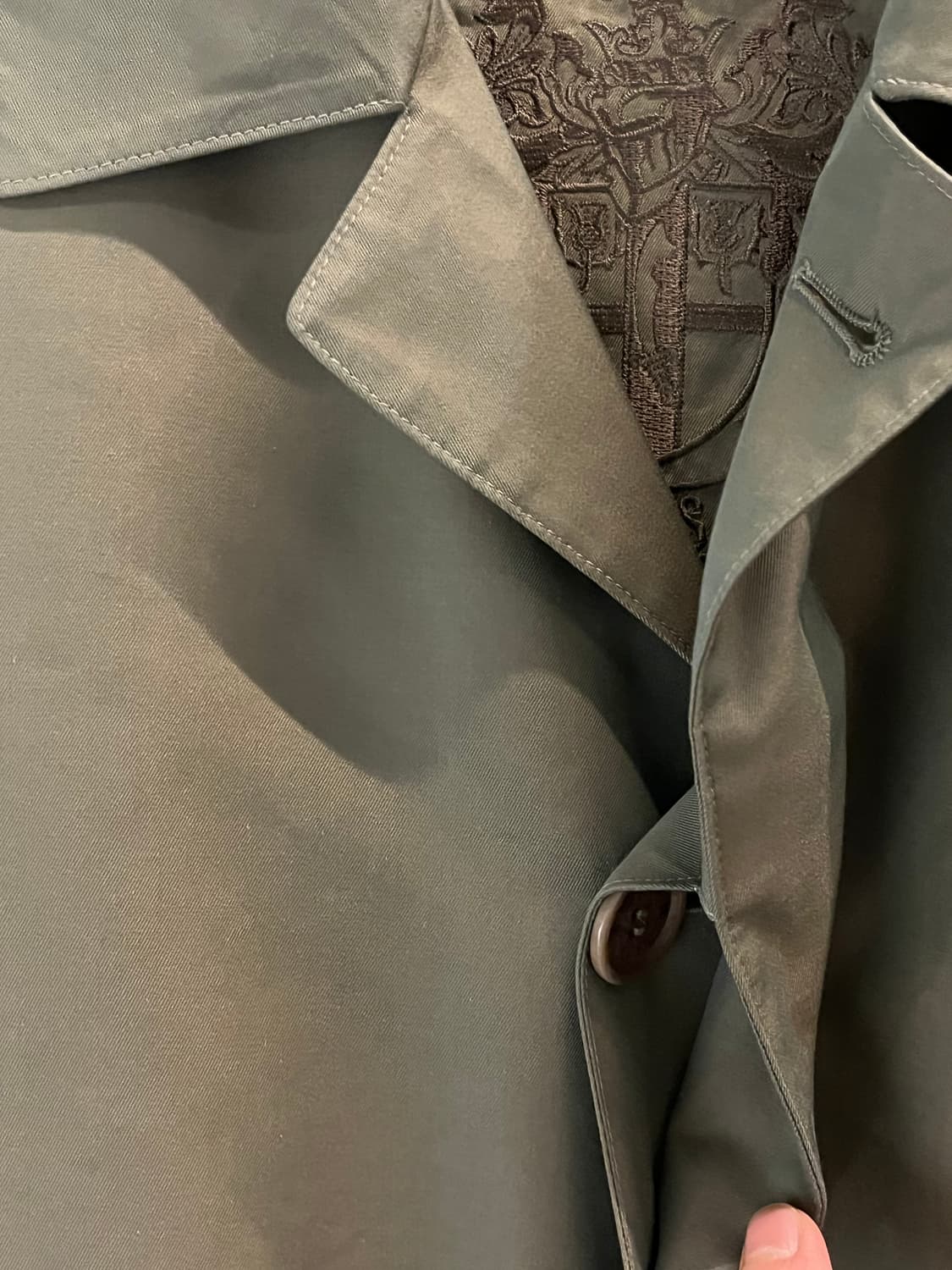 Daks 닥스 클래식 트렌치 코트 카키 56 상품이미지5