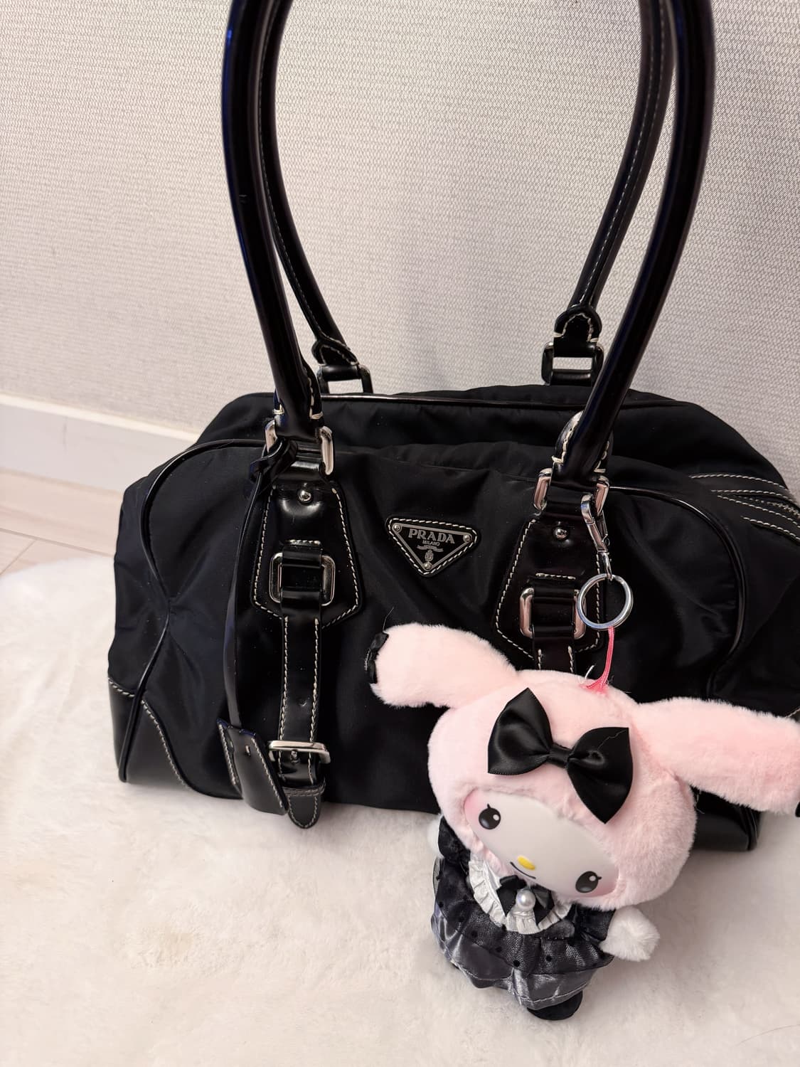 빈티지 프라다 보스턴백 상품이미지1