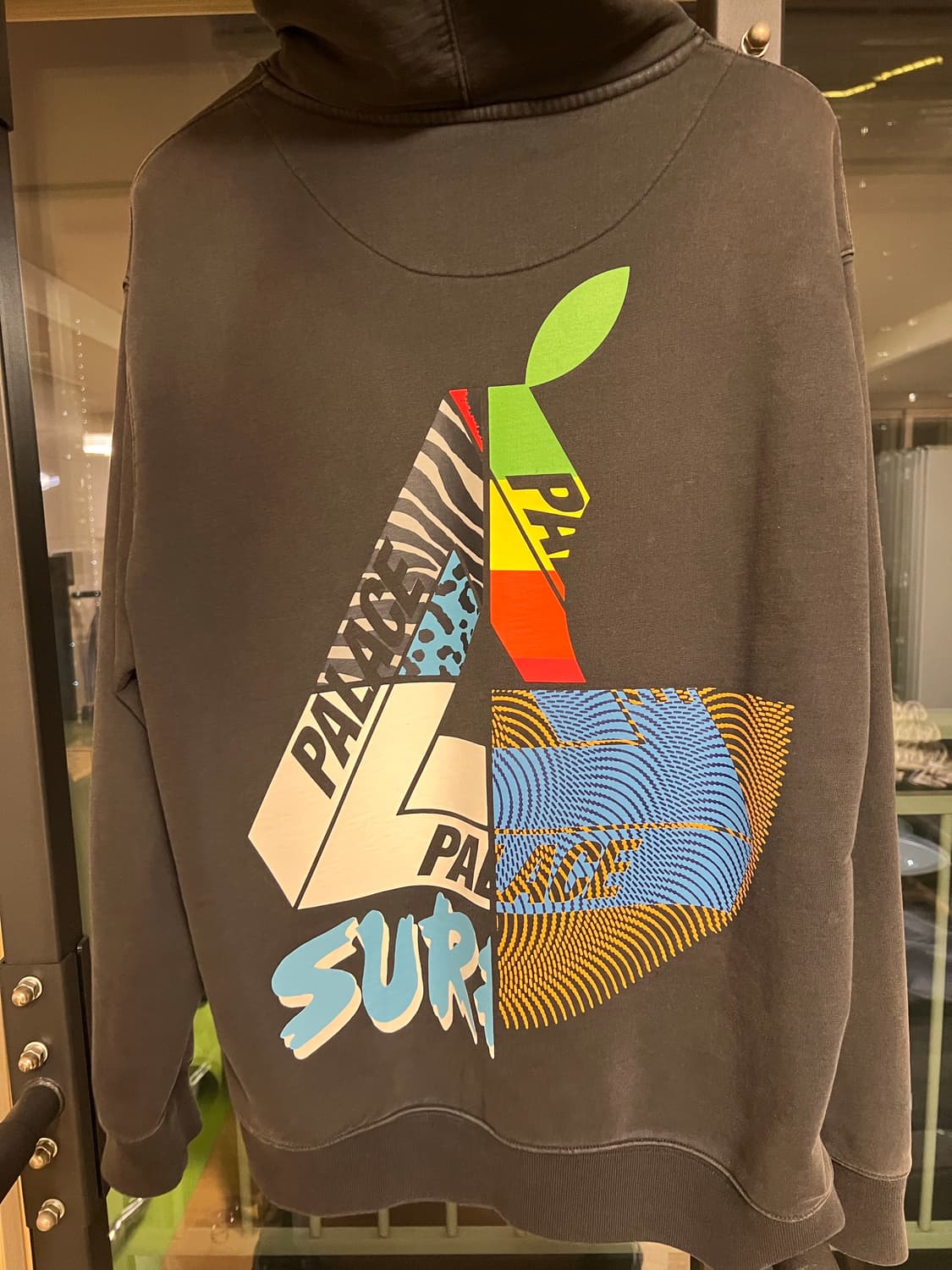 팔라스 믹스업 후드 블랙 상품이미지2