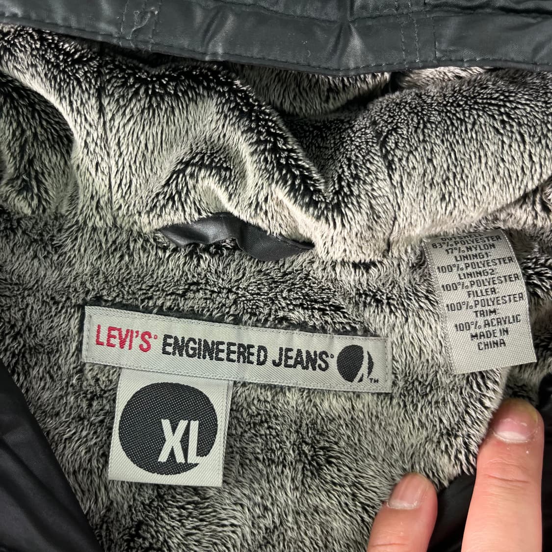 100 리바이스 엔지니어드 쉐르파 바람막이 자켓 상품이미지4