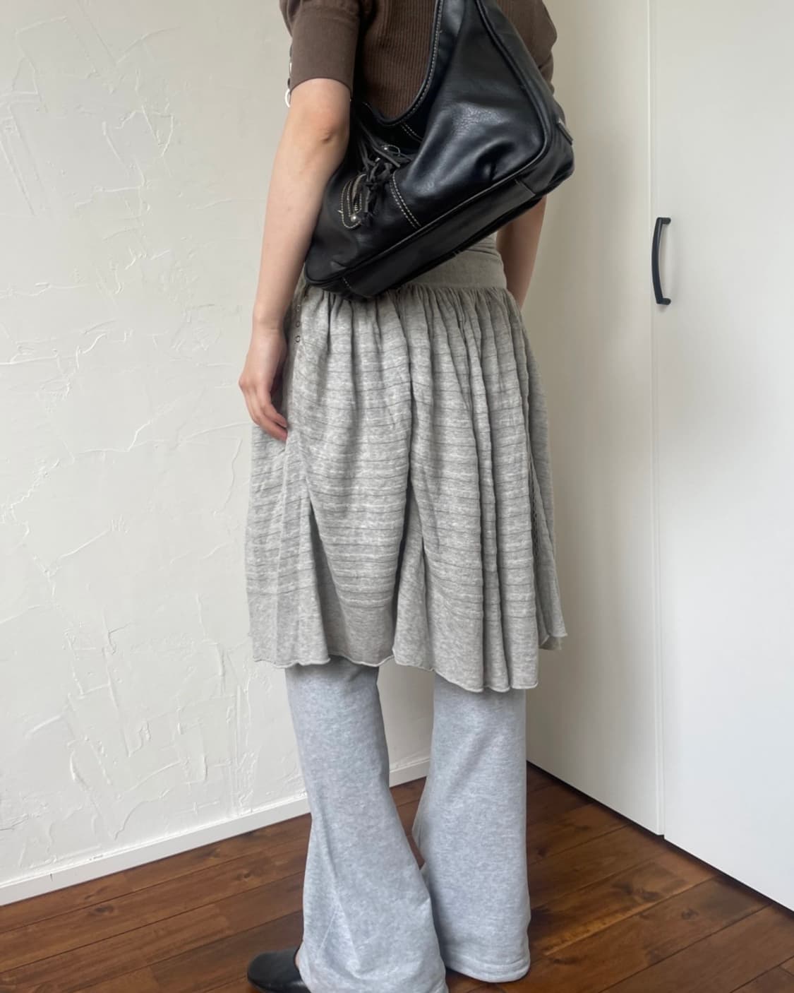 cotton knit  skirt 상품이미지2