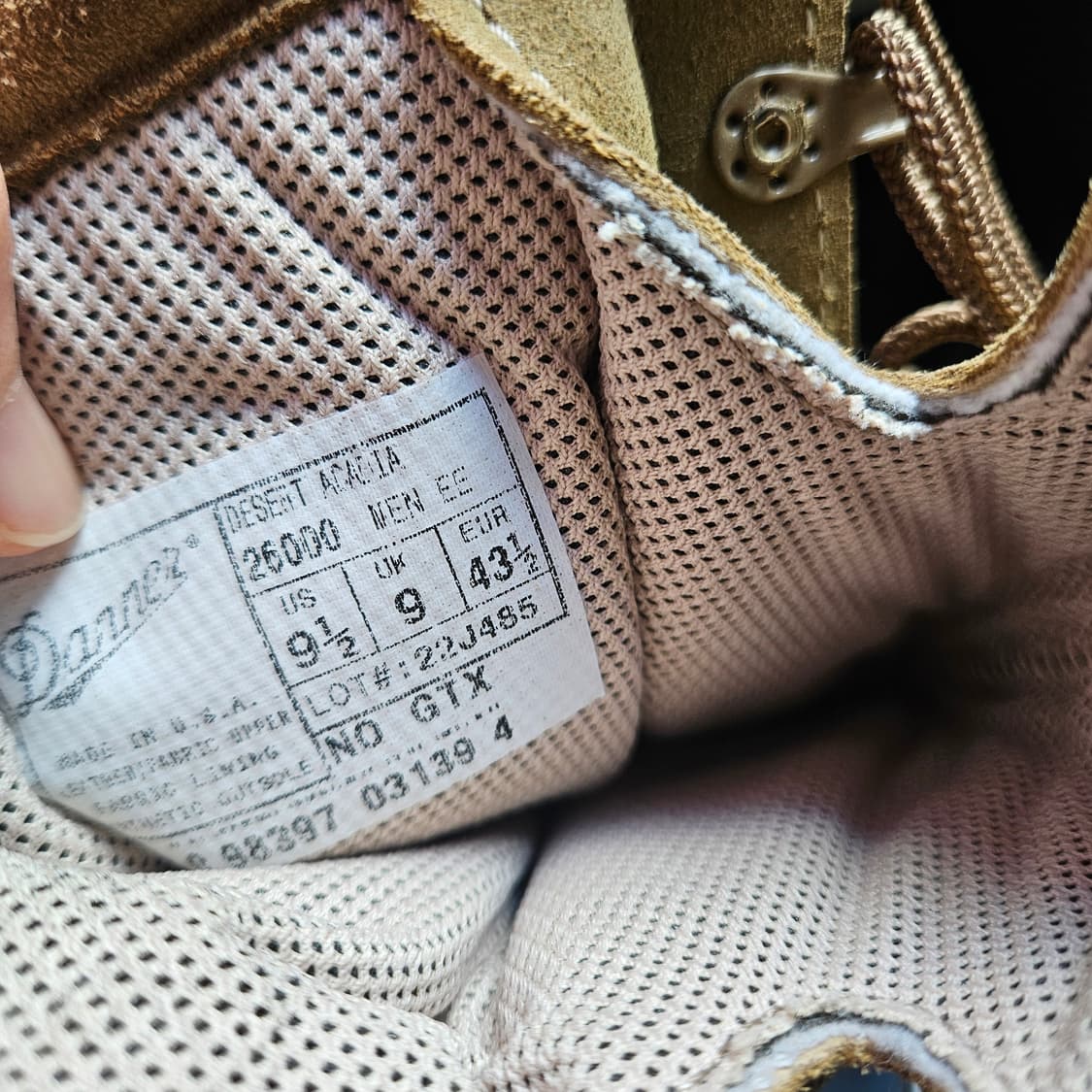 대너 아카디아 사막화 전투화 새것 275 상품이미지2