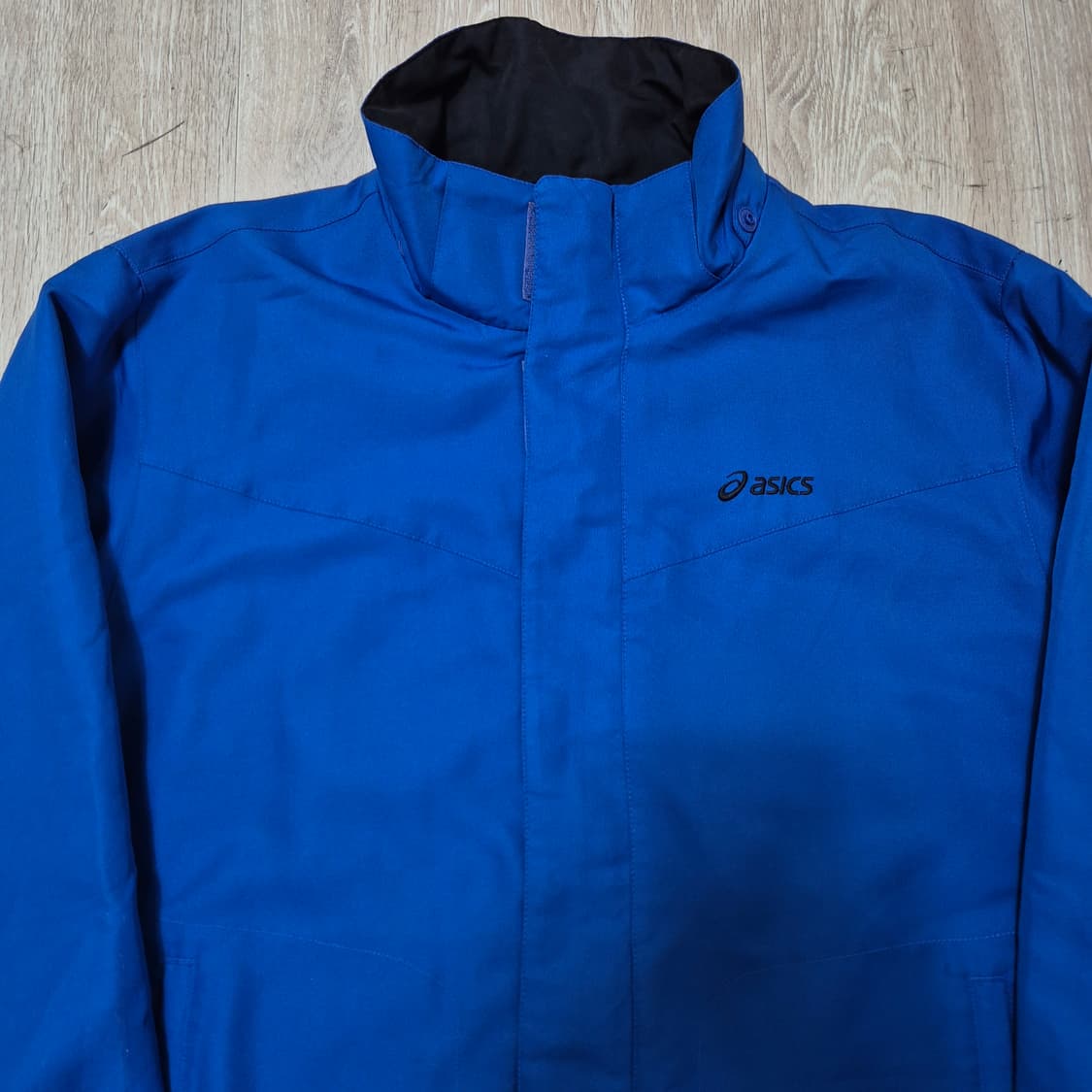 아식스 블루 바람막이 자켓 L(100) 상품이미지2
