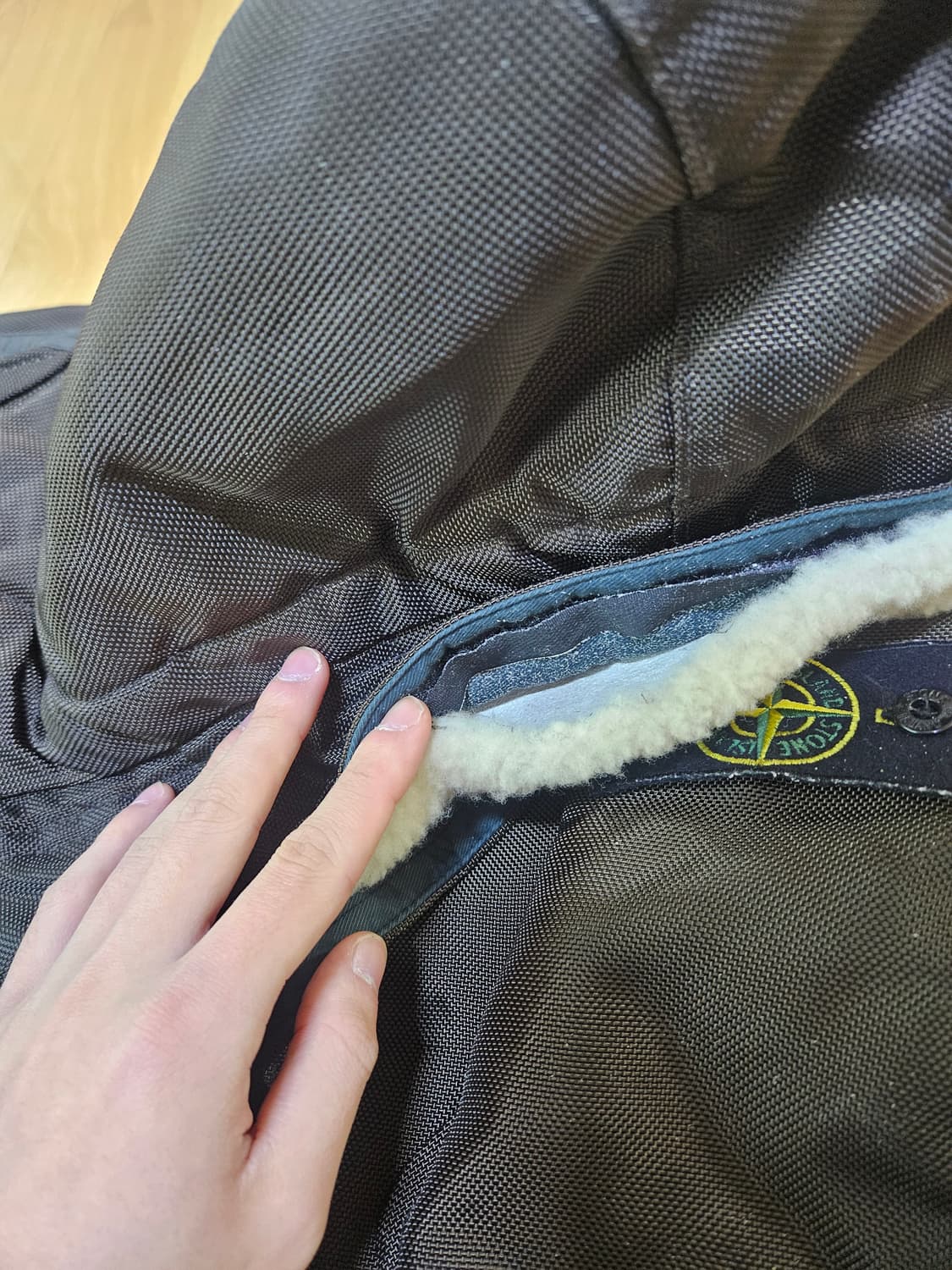 정품) 스톤아일랜드 OXFORD N-3B 패딩 자켓 2010aw s사이즈 상품이미지7