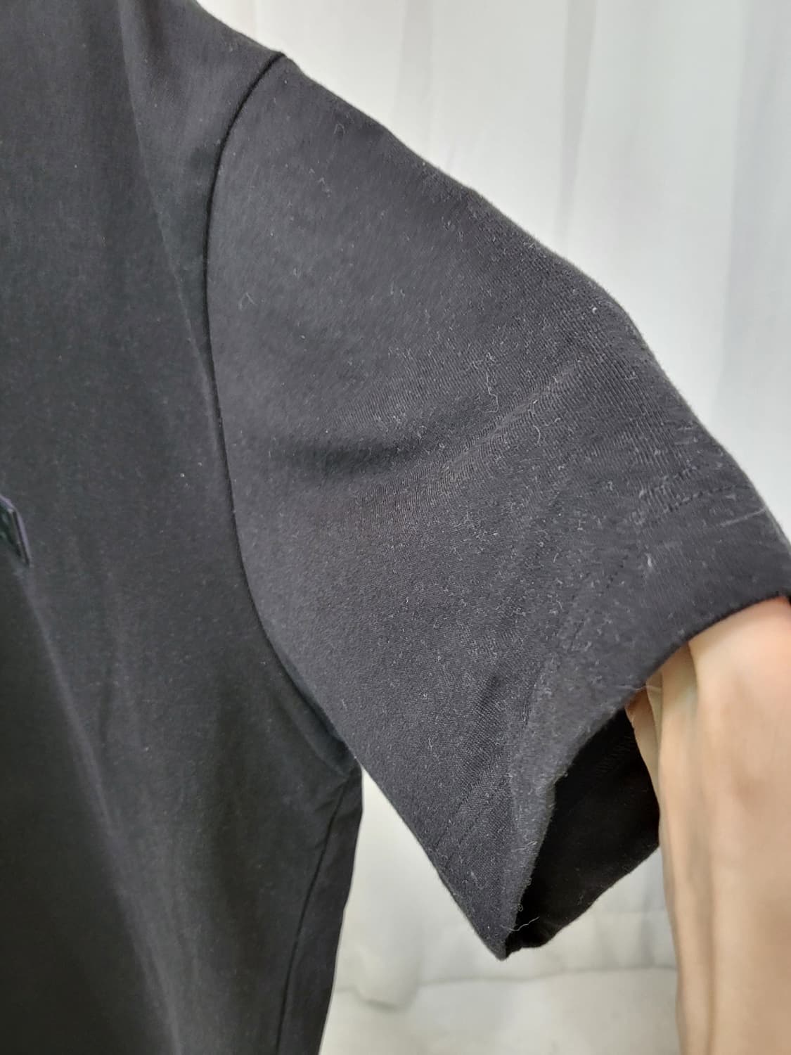 솔리드옴므 블랙 퀀텀 그래픽 반소매 티셔츠 (Black 'Quantum' 상품이미지3