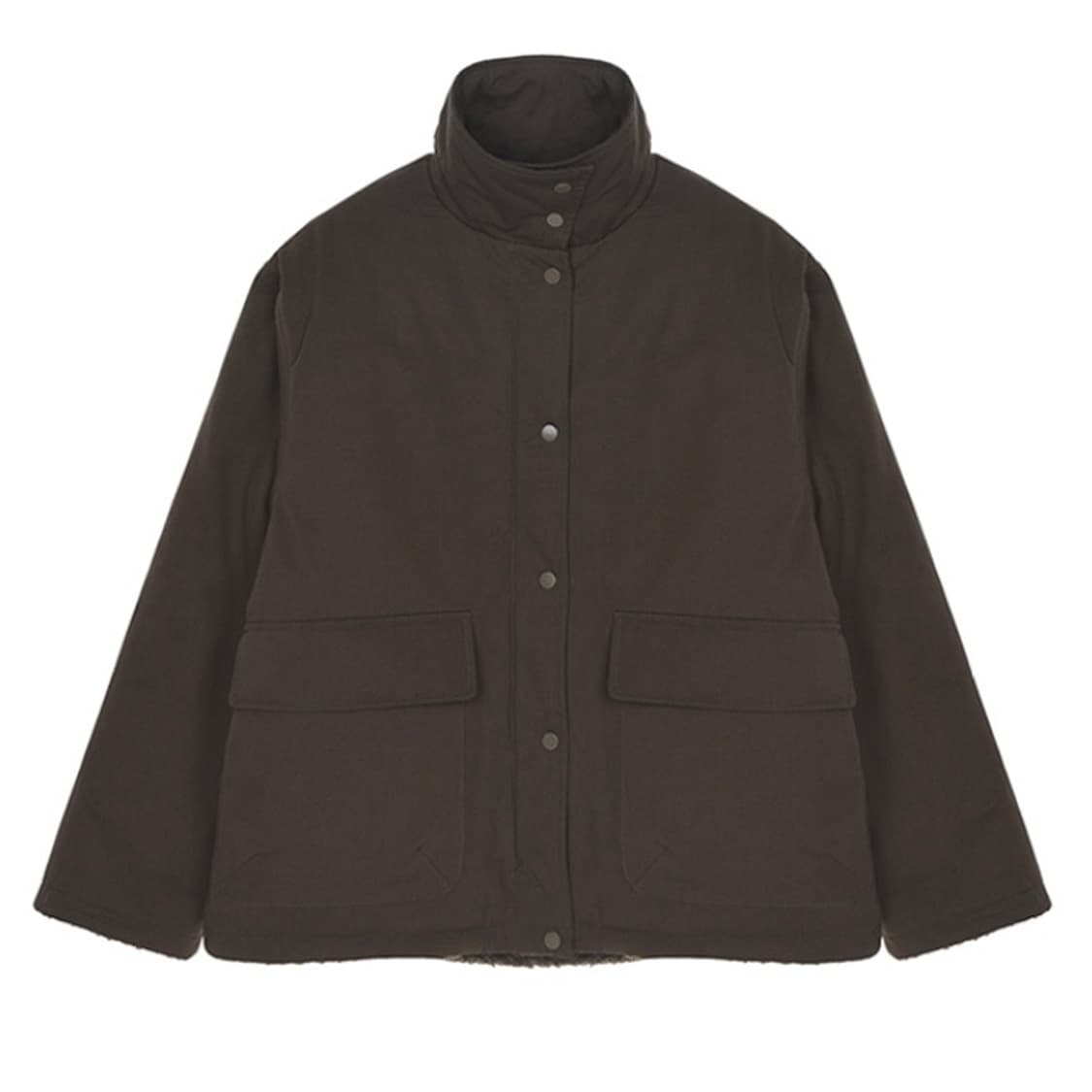 얀13 브라운 패딩 자켓 상품이미지2