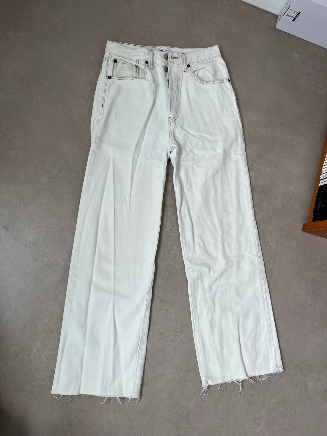 리던 화이트데님 27 re/done 상품이미지2