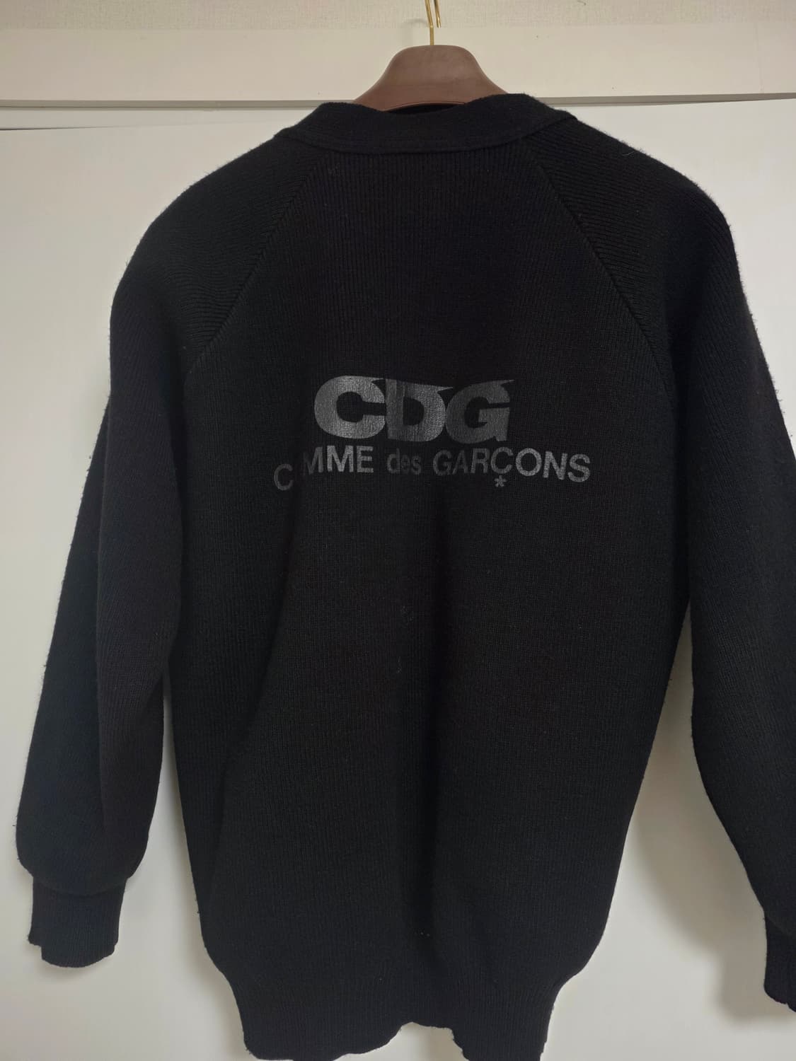 꼼데가르송 cdg 스쿨 가디건 xl 상품이미지5