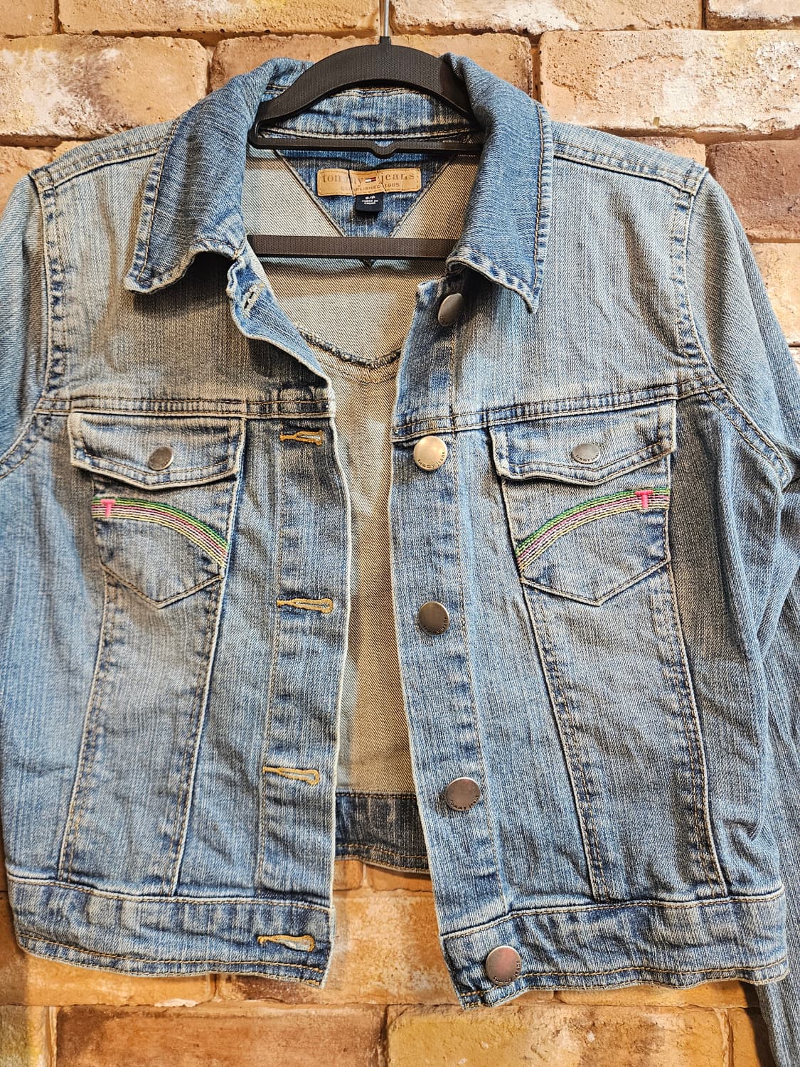 타미힐피거 데님 청자켓 여성 상품이미지3