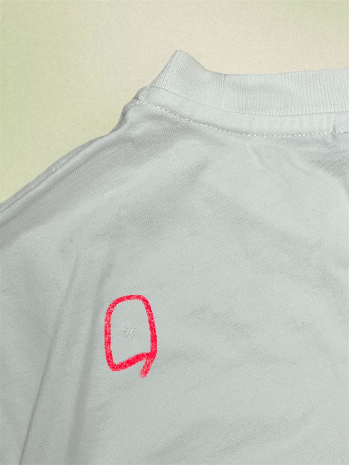 가니 썬 유니버시티 오브 러브 티셔츠 브라이트 화이트 상품이미지2