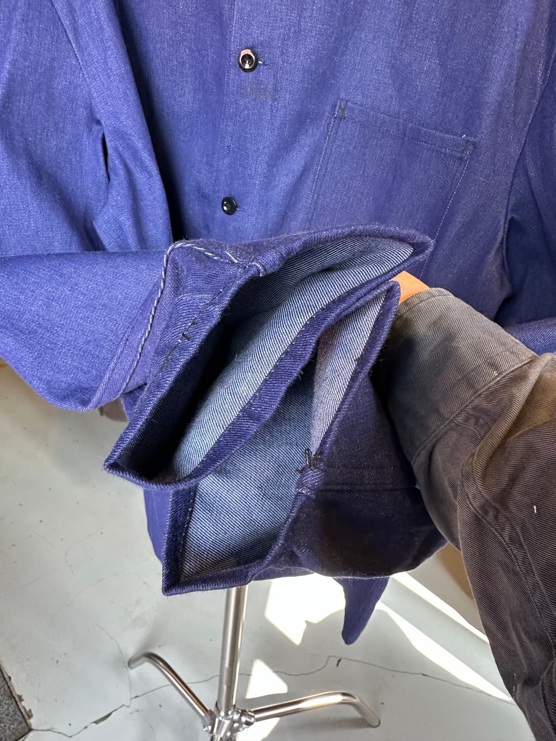 프렌치워크웨어 생지 프렌치 워크자켓 상품이미지5