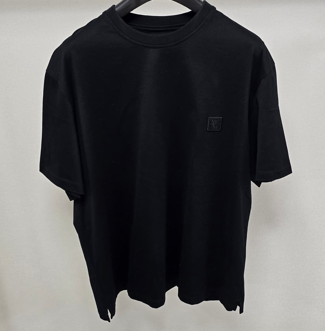 25fw 우영미 백로고 반팔 티셔츠 52사이즈 110 판매 상품이미지2