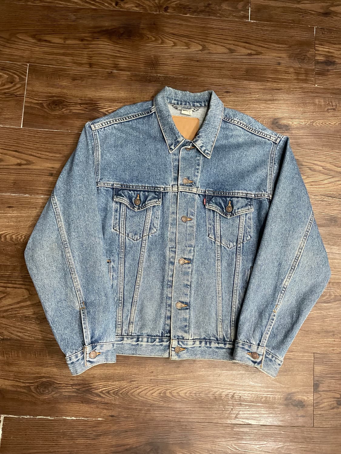90s 리바이스 70507 트러커 데님 자켓 상품이미지1