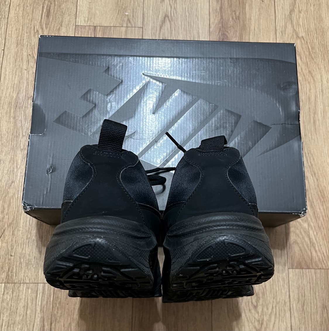 나이키 꼼데가르송 옴므플러스 에어맥스 선더 sp 블랙 상품이미지5