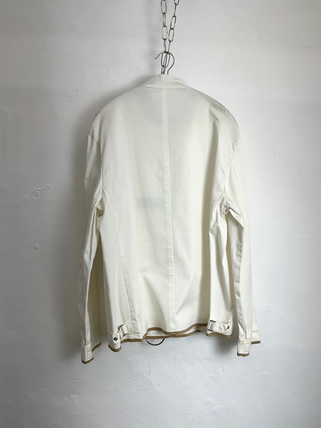 Solid Homme Contrast Trim Zip-Up Jacket 상품이미지7