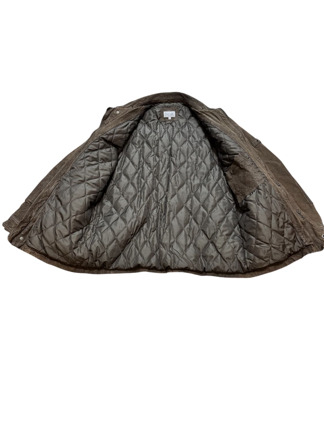 시리즈 랭커스터 누벅 가죽 자켓 상품이미지3