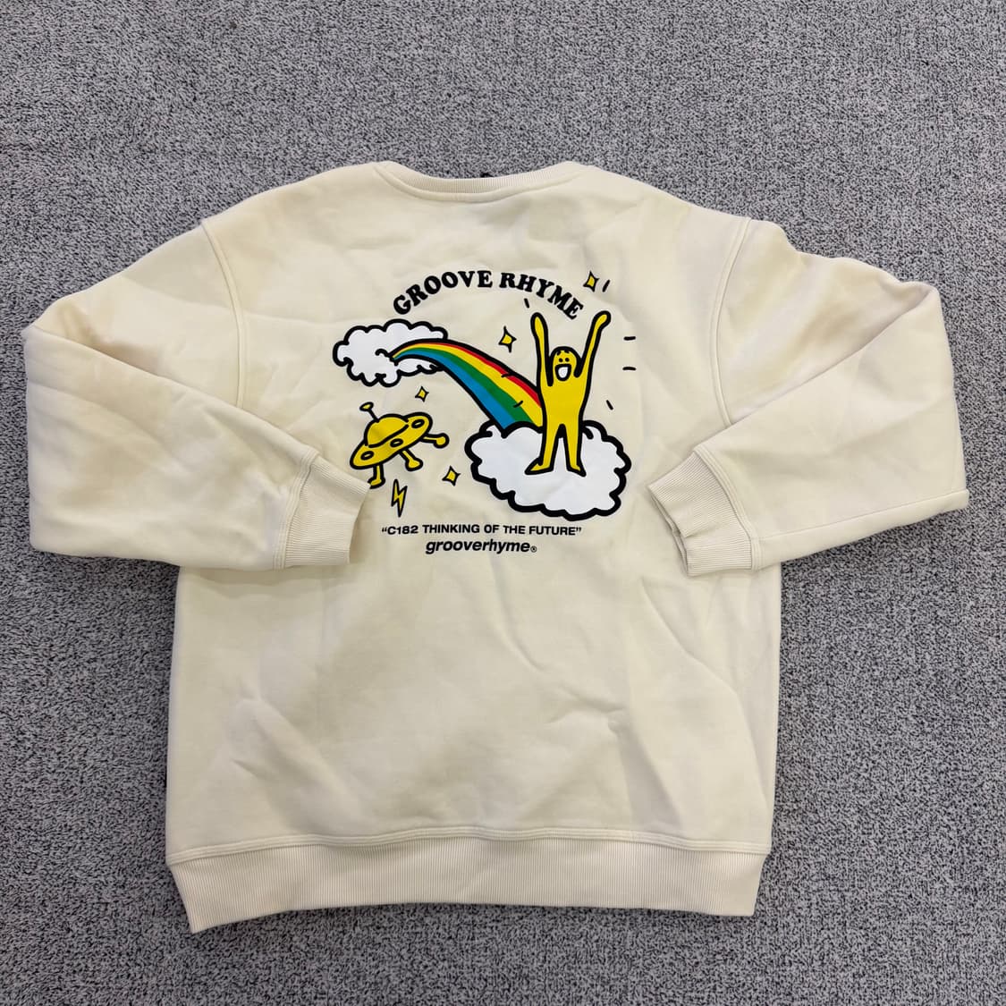 L 그루브라임 기모 맨투맨 0128H1 상품이미지2