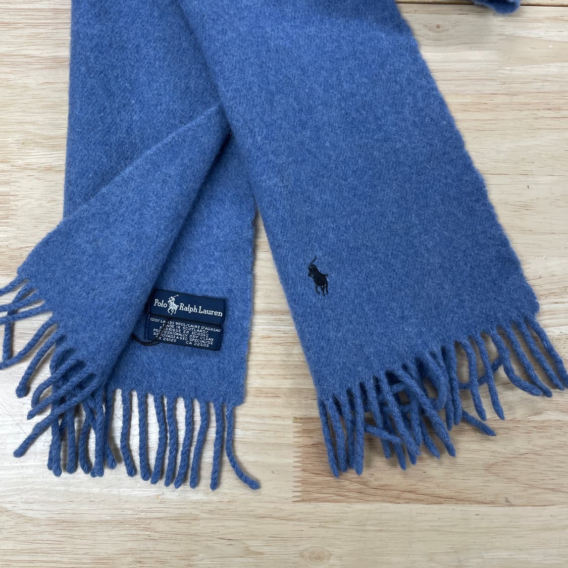 폴로 랄프로렌 블루 머플러 상품이미지2
