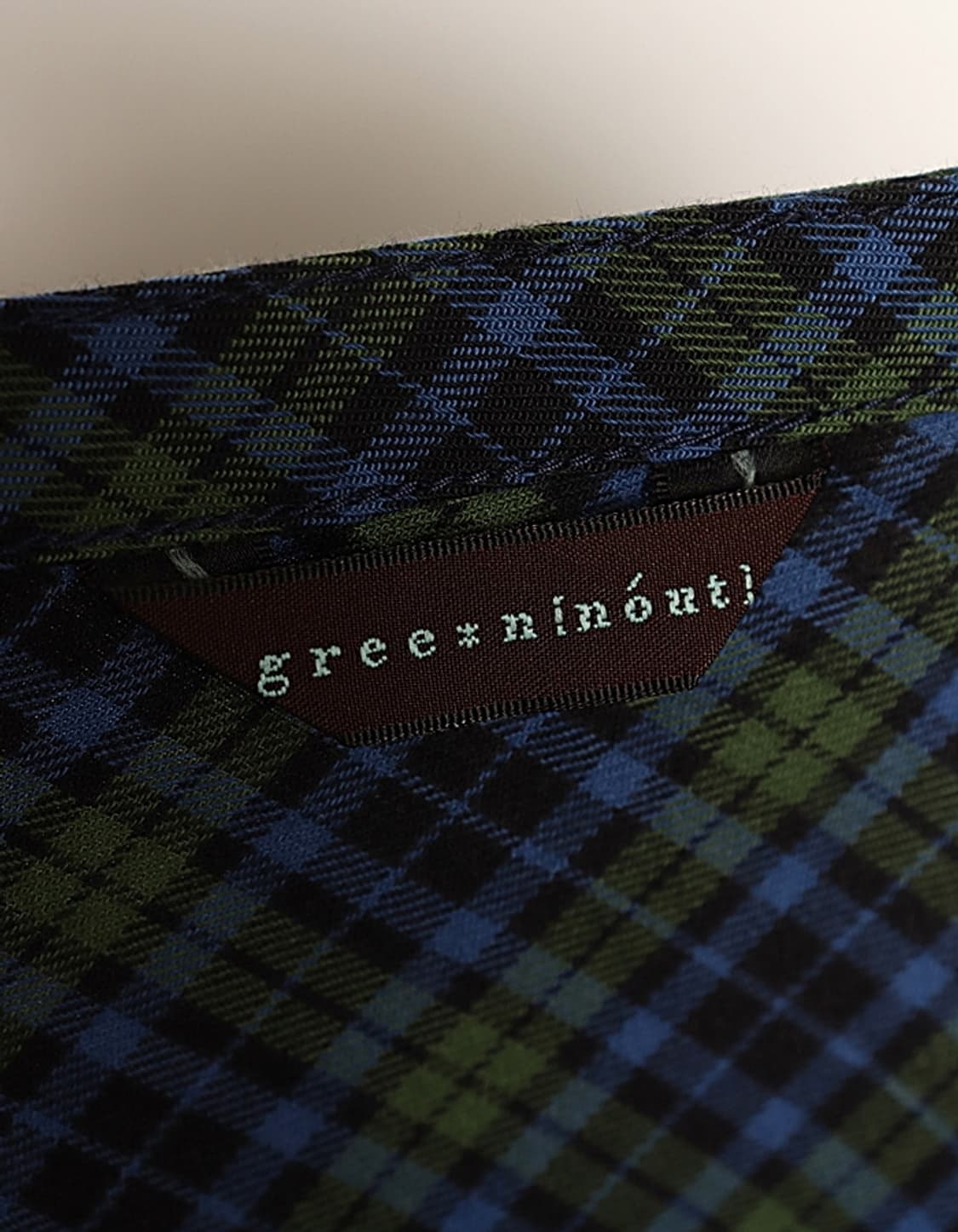gree*n[nout] Check One-Piece 상품이미지8