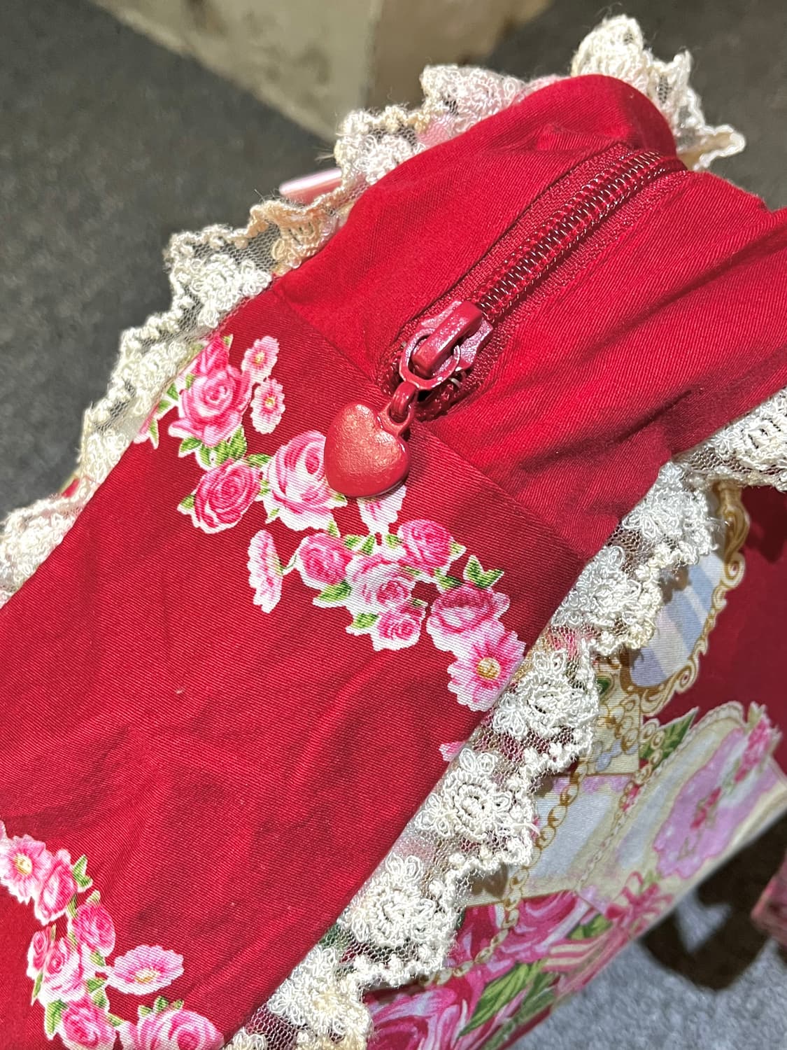 바디라인 펄 리본 백 상품이미지6