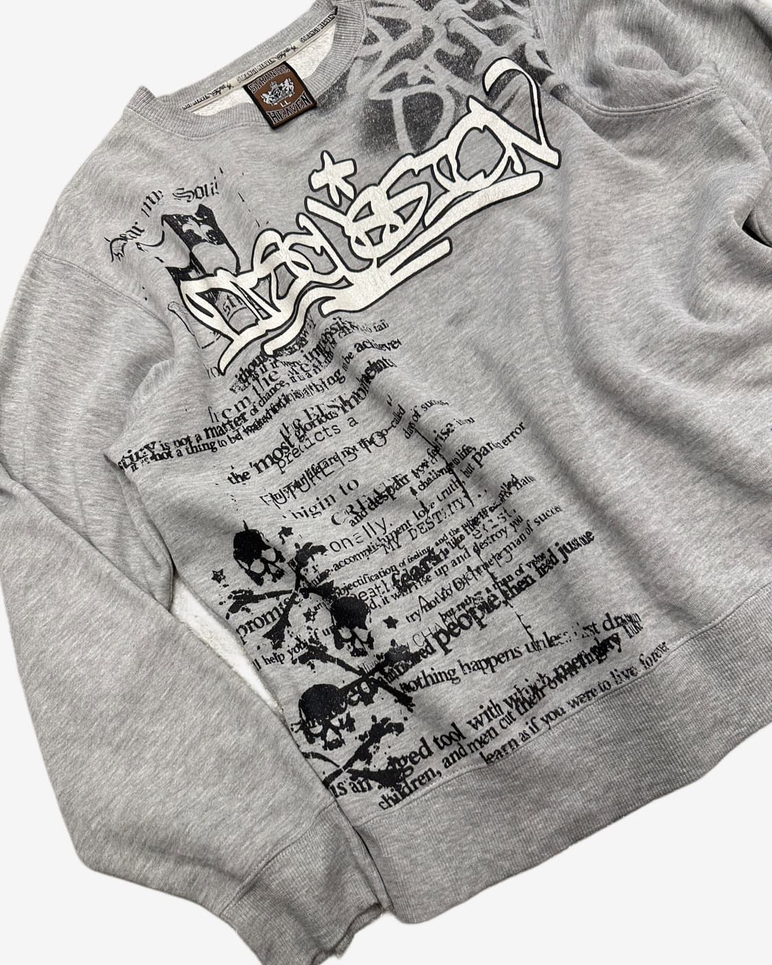 STRANGE HEAVEN grunge sweat shirt 상품이미지3