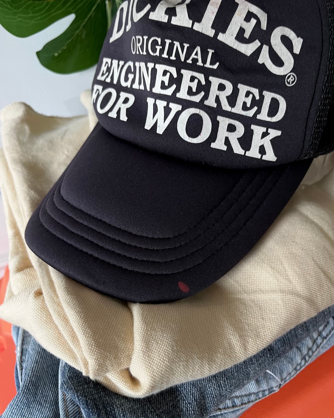 1980-90s Old DICKIES Enginnered Mesh Cap 상품이미지5