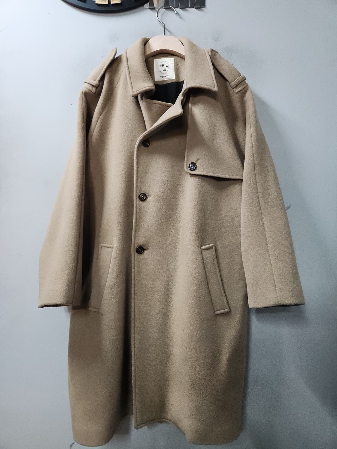 스튜디오 톰보이 여성 울 코트 상품이미지1