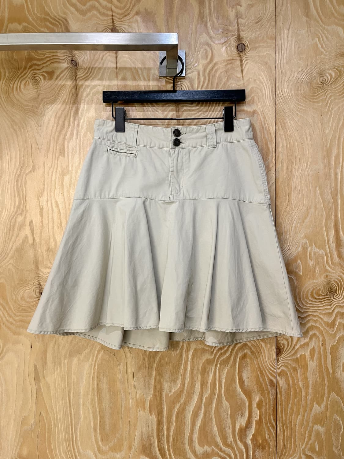 폴로 랄프 로렌 라이트 베이지 미니 스커트 상품이미지3