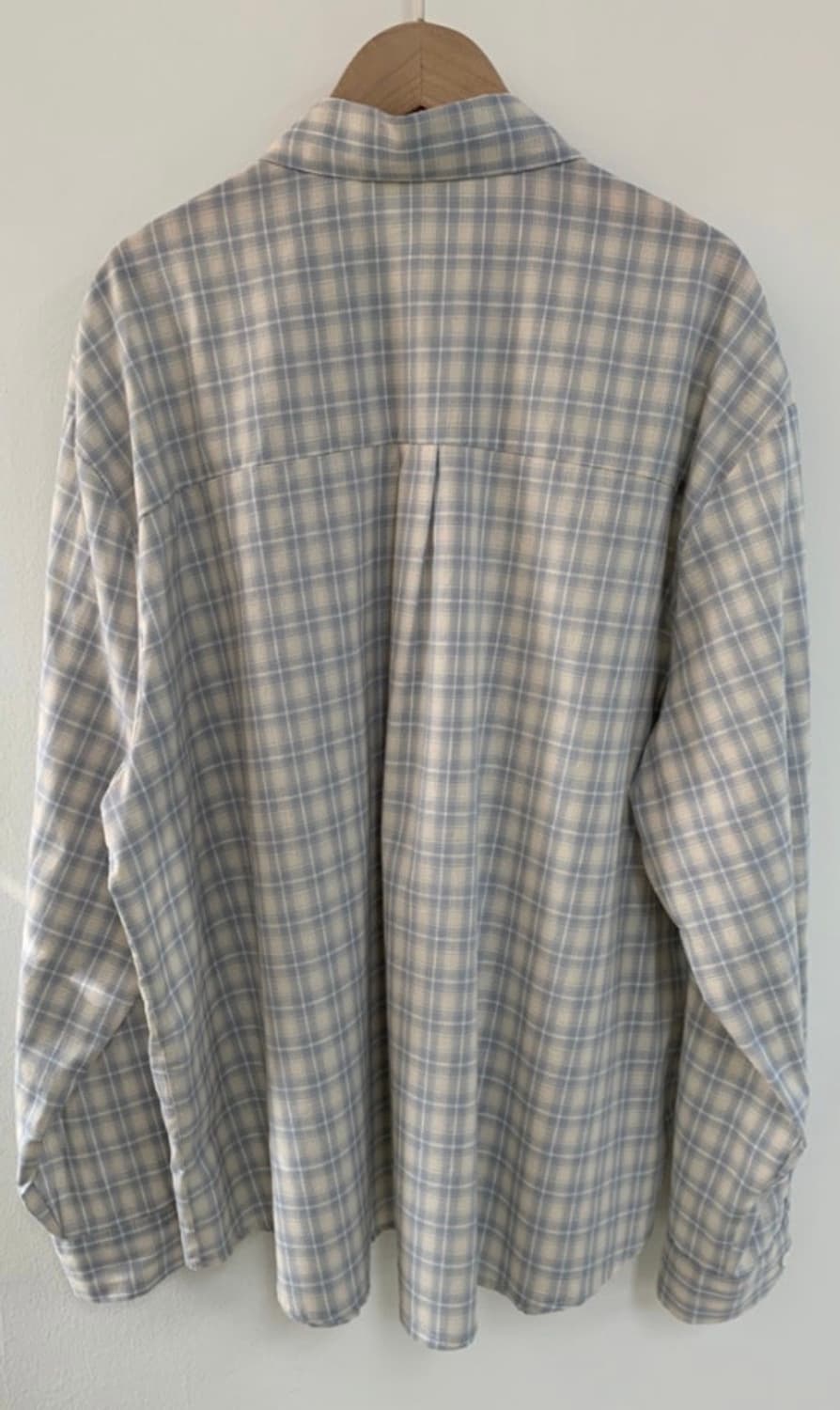 수름마켓 크리미 체크 남방, 블라우스 상품이미지6