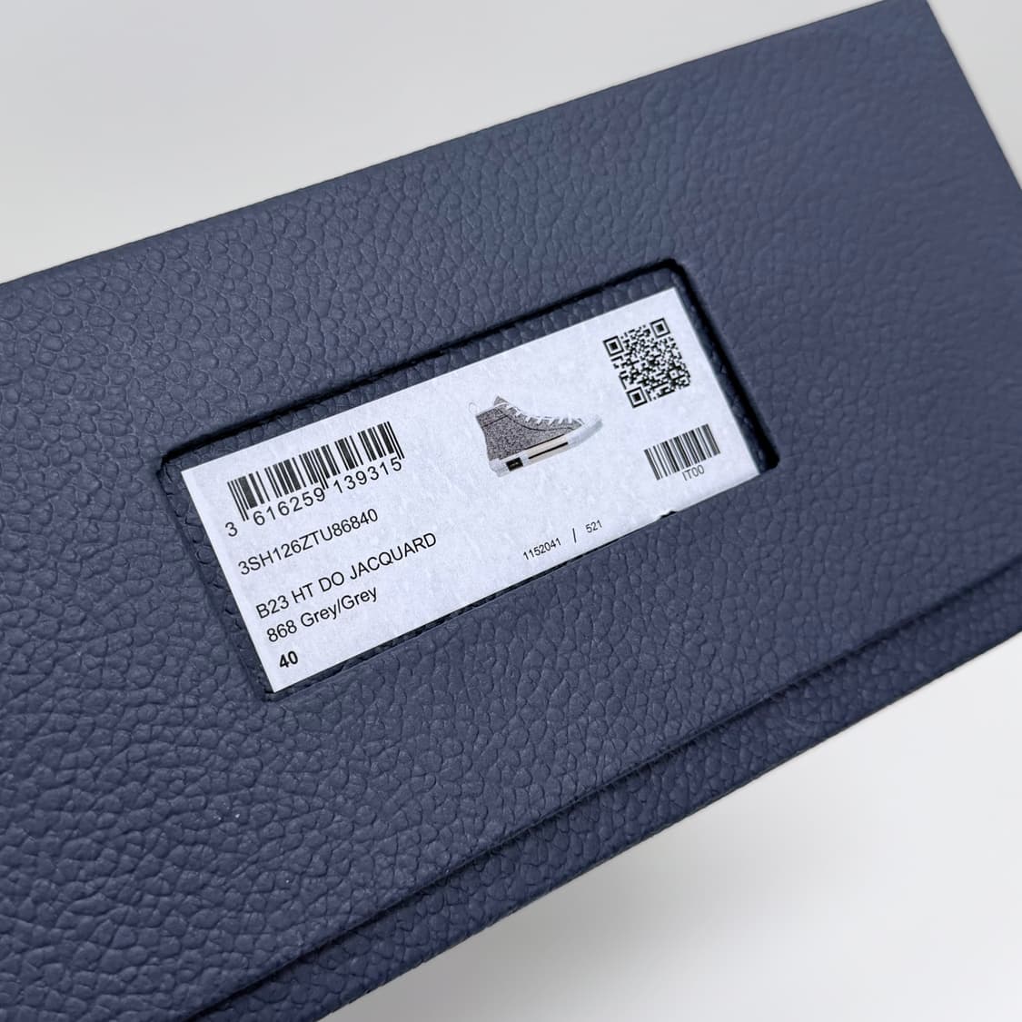 [A급/250] 디올 오블리크 B23 루테늄 하이탑 스니커즈 상품이미지10