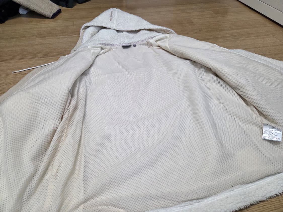 뉴발란스 윈터트랙 덤블 플리스 후드 집업 자켓 상품이미지4