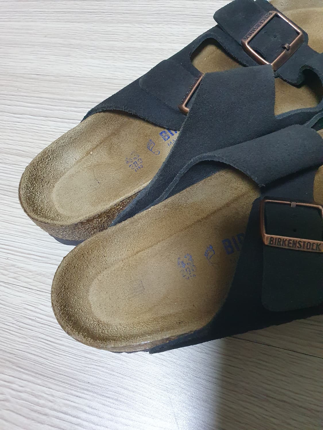 버켄스탁 아리조나 블랙 슬리퍼 280 상품이미지8