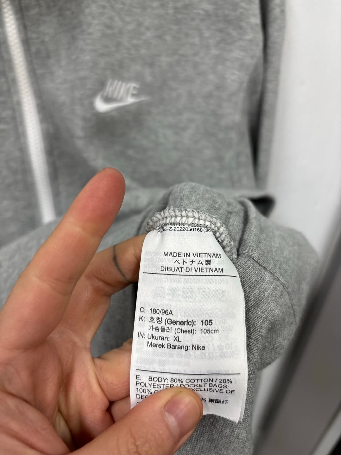 나이키 반집업 맨투맨 상품이미지5