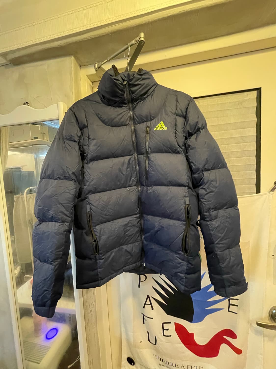 아디다스 네이비패딩 105사이즈  상품이미지1