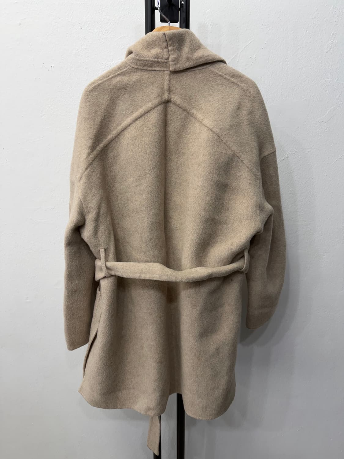 정품) Vince 빈스 오버사이즈 울 랩 코트 XS 상품이미지5