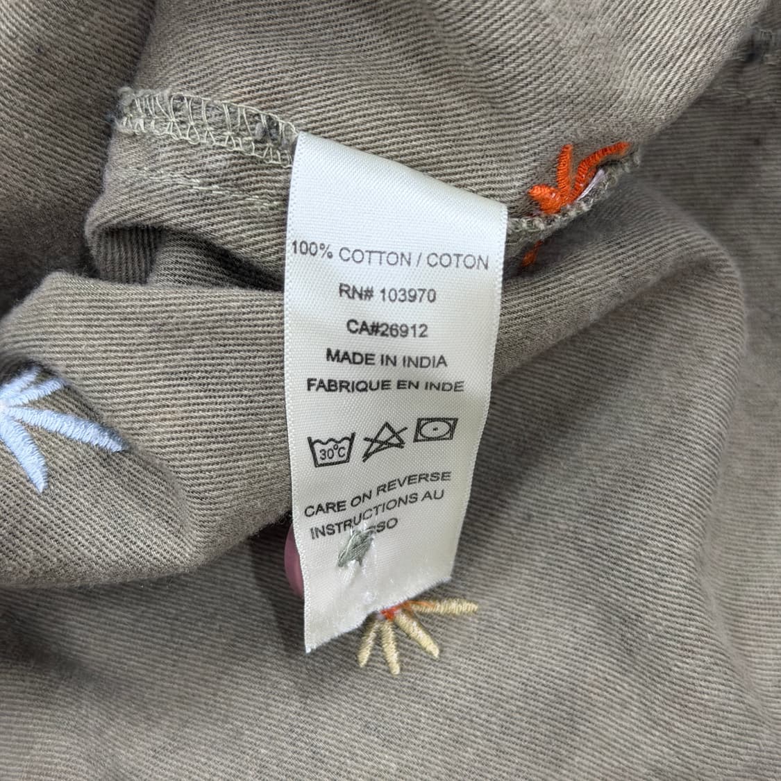 OBAY 오베이 카모 플라워 딱붙핏 셔츠 남방 2XS  상품이미지4