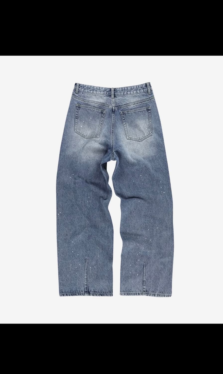 슬로우애시드 디스트로이드 데님팬츠 상품이미지3
