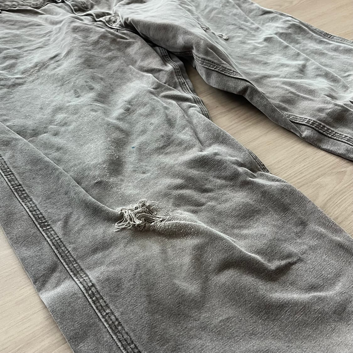 90s usa 빈티지 올드 칼하트 카펜터팬츠 CHT 상품이미지4